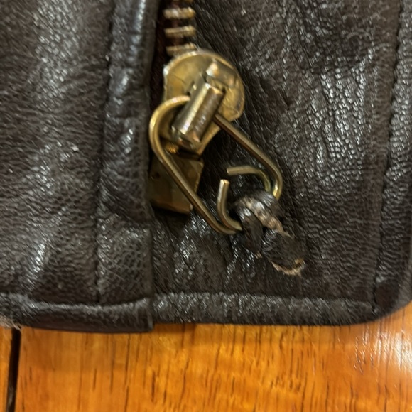 Vintage G1 brown leather bomber jacket, USN - Picture 5 of 15